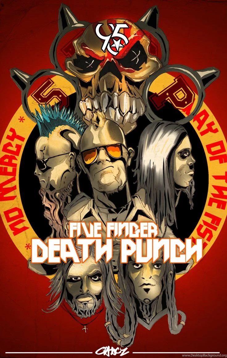 Five Finger Death Punch On Pinterest