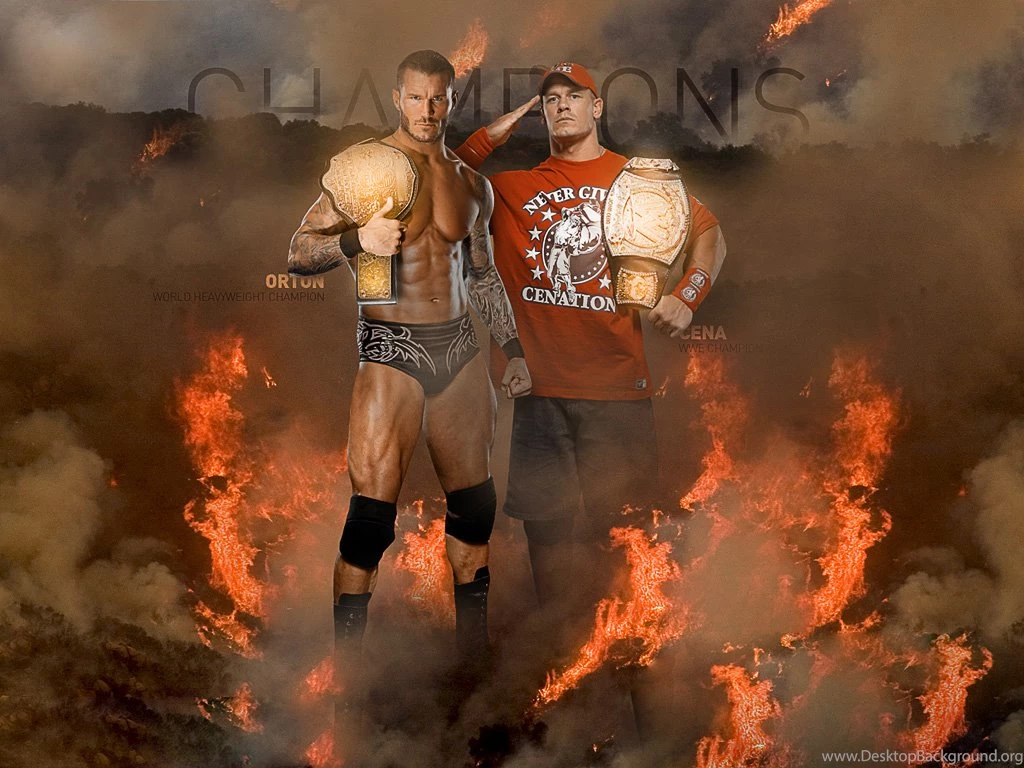 Randy Orton And John Cena Wallpapers WWE On Wrestling Media