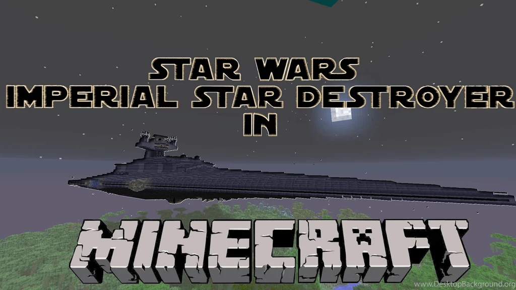 Imperial STAR DESTROYER In MINECRAFT