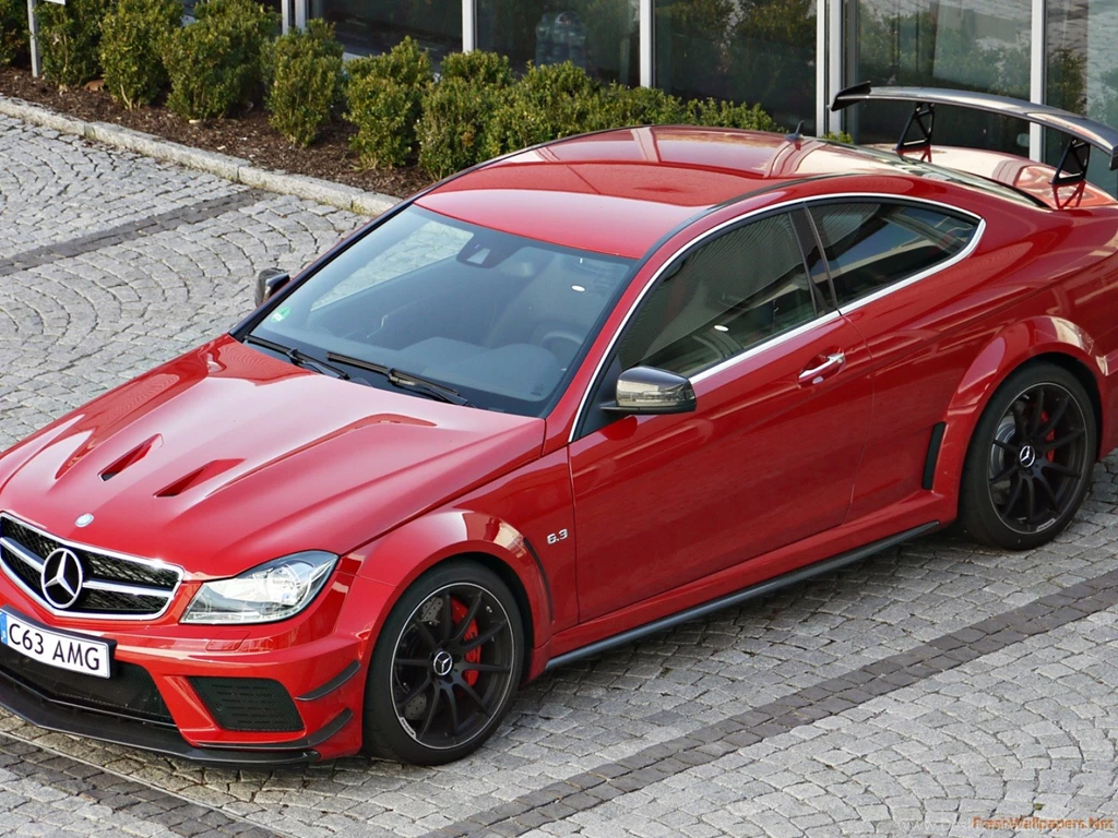 Mercedes Benz C63 Amg Red Wallpapers