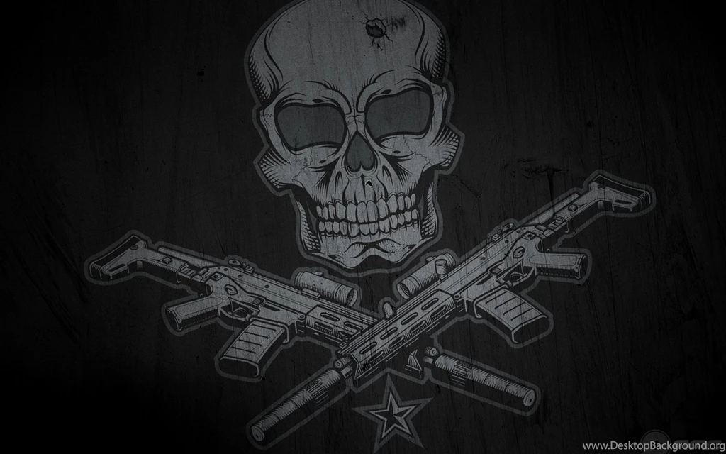 Wallpapers Skull Gun Aac Skulls 1920x1200
