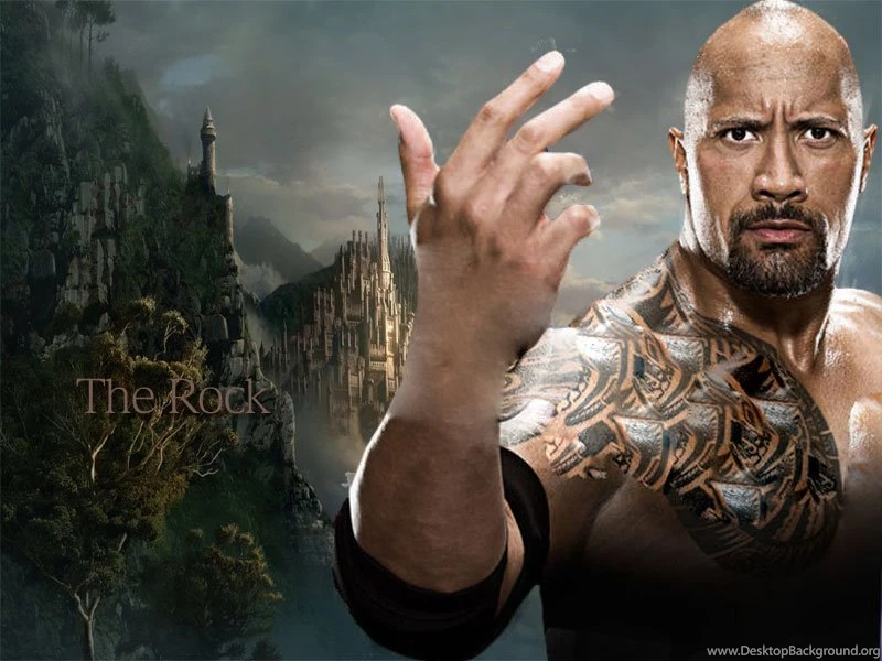 ALL SPORTS PLAYERS: Wwe The Rock New HD Wallpapers 2013