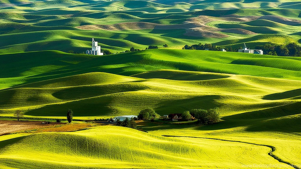 Green Hills Landscape Wallpapers