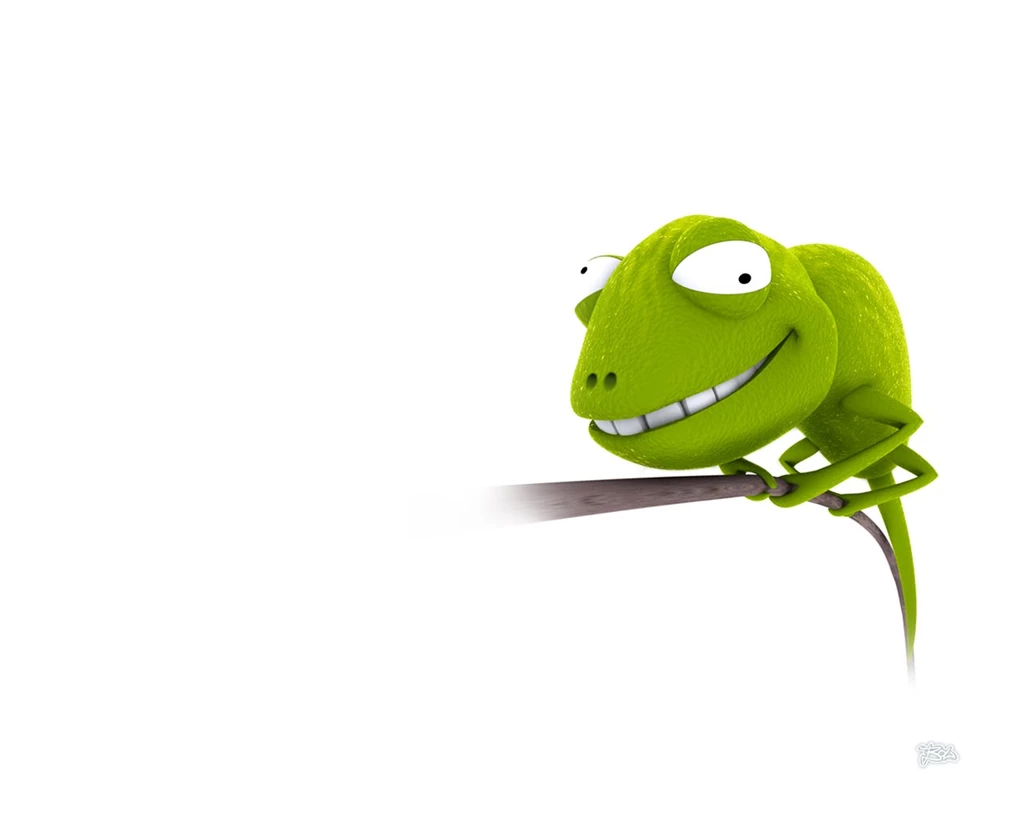 Chameleon Art, 3d, Hd, Wallpaper, Design, Artwork, Pokemon, Funny Cute