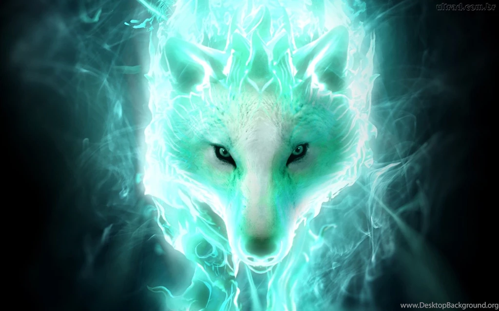 White Spirit Wolf Computer Wallpapers, Desktop Backgrounds ...