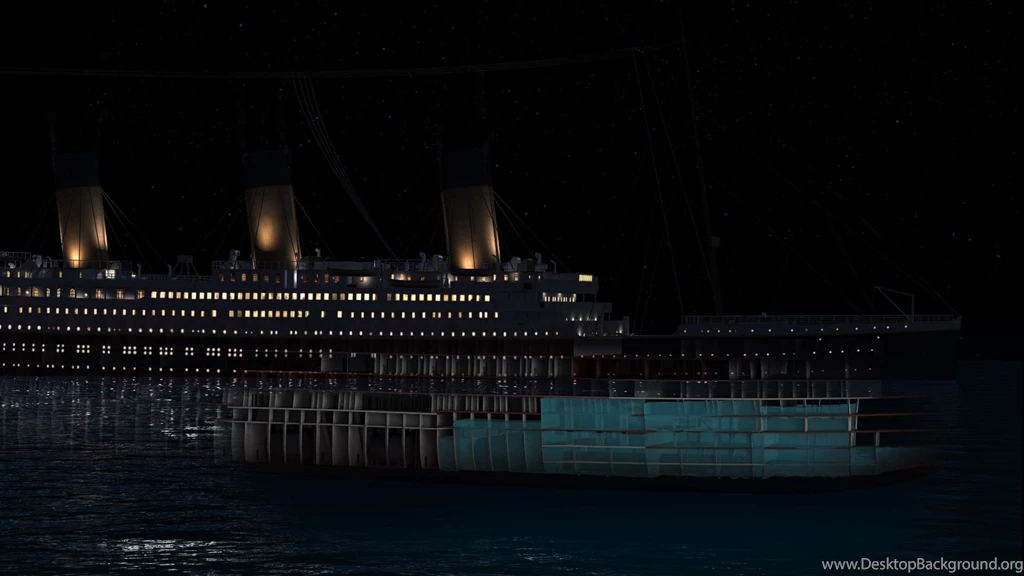 Titanic Sinking CGI Titanic: 100 Years Video National ...