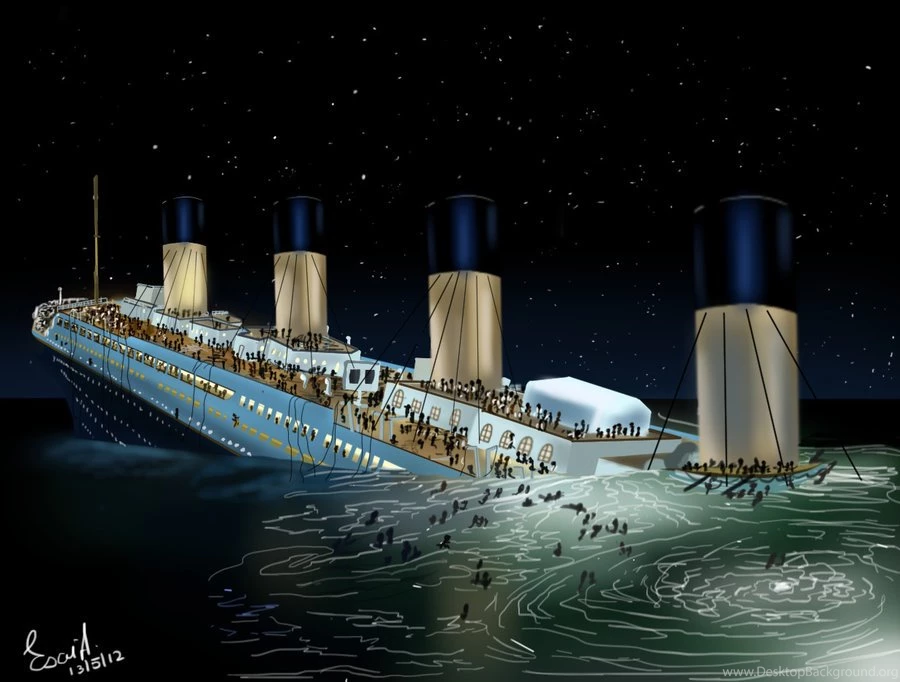 DeviantArt: More Like R.M.S. TITANIC's STERN VIEW By Russanov