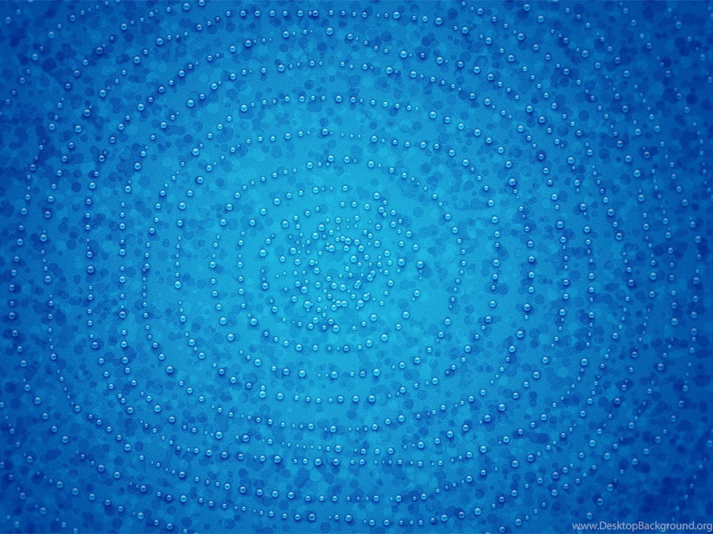 Blue Water Drops Wallpapers