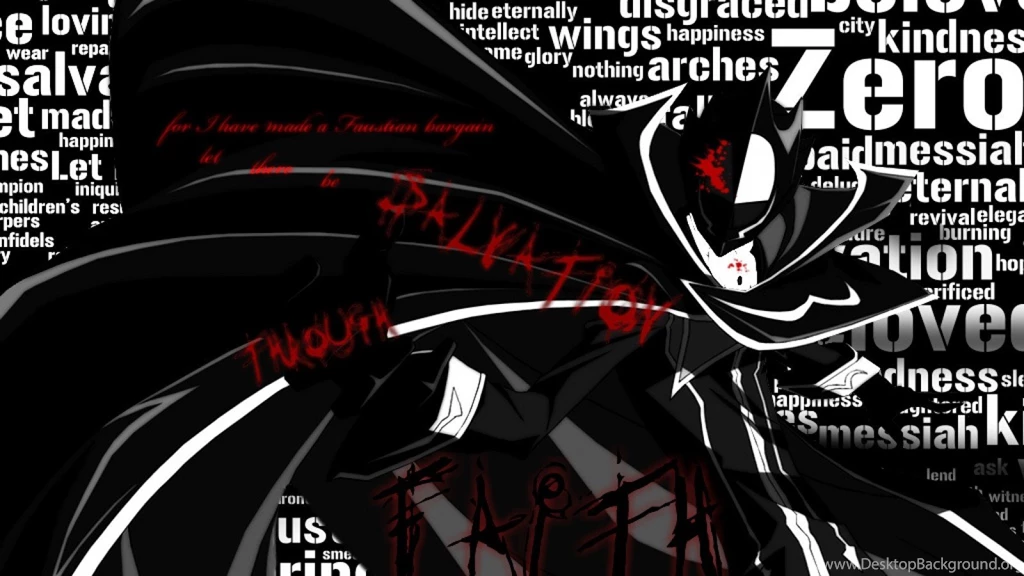 Lamperouge Lelouch, Code Geass, Zero Wallpapers HD / Desktop And ...