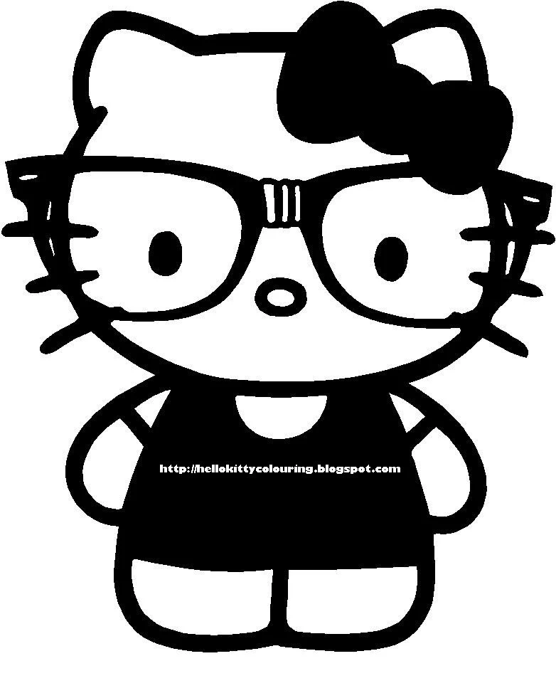 Pretty Hello Kitty Pictures AZ Coloring Pages