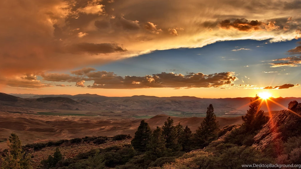 New Stunning Sunset Wall View