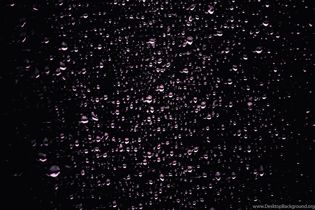 Rain Drops On Black Backgrounds By RickyRees On DeviantArt