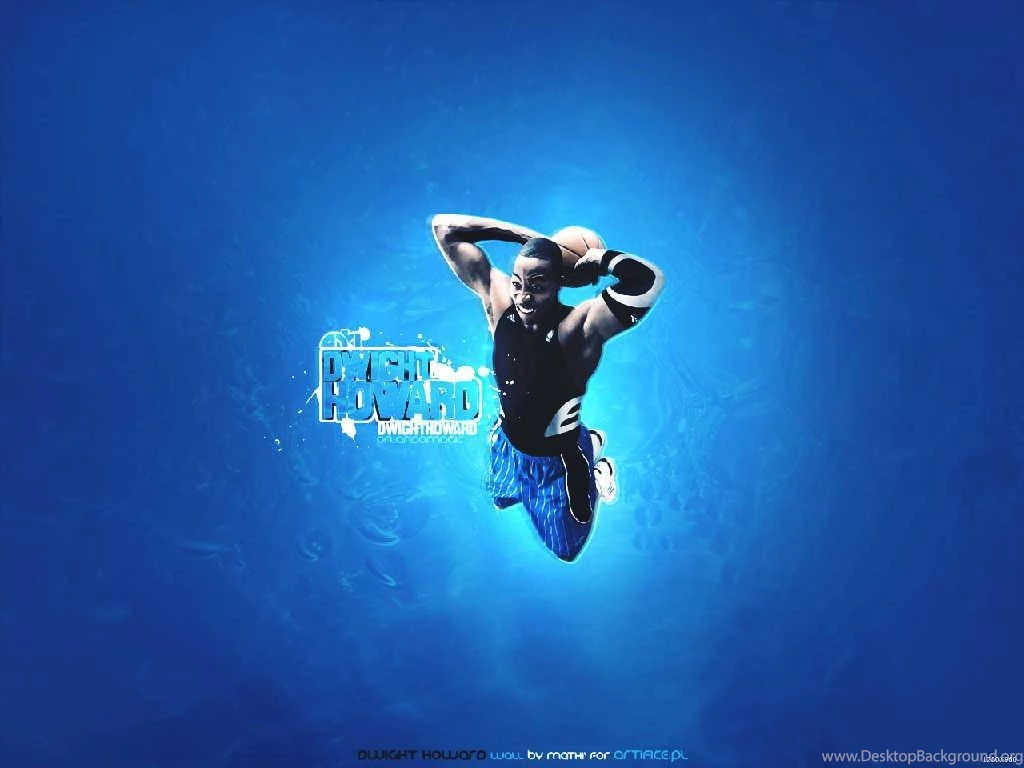 Dwight Howard Flying Dunk Wallpapers   Orlando Magic Wallpapers