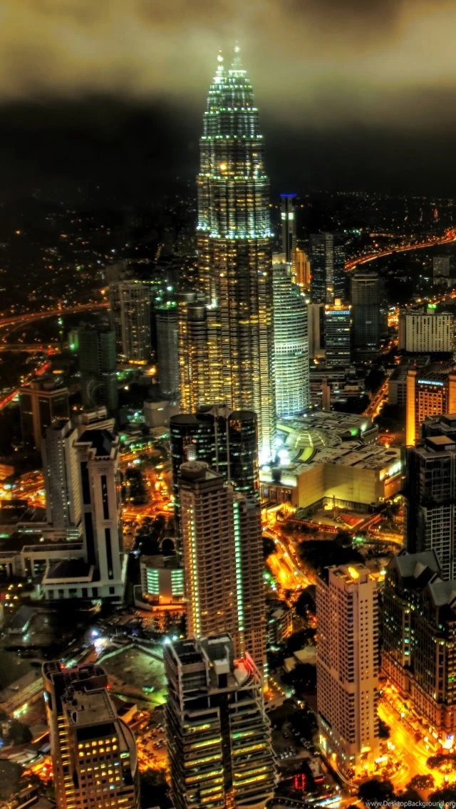 Kuala Lumpur Petronnas Towers iPhone 5s Wallpapers Download ...