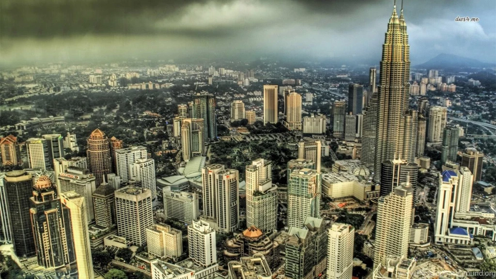 Kuala Lumpur Twin Towers   Wallpaper.