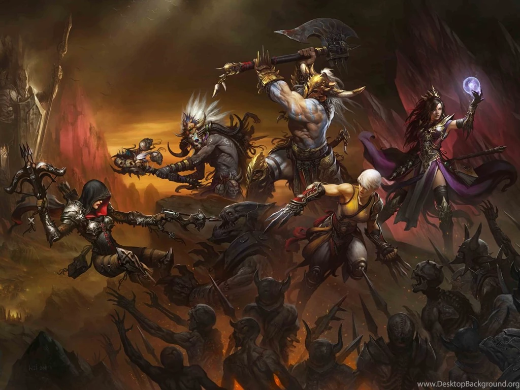 HD Wallpapers Of Diablo 3: Heroes Rise