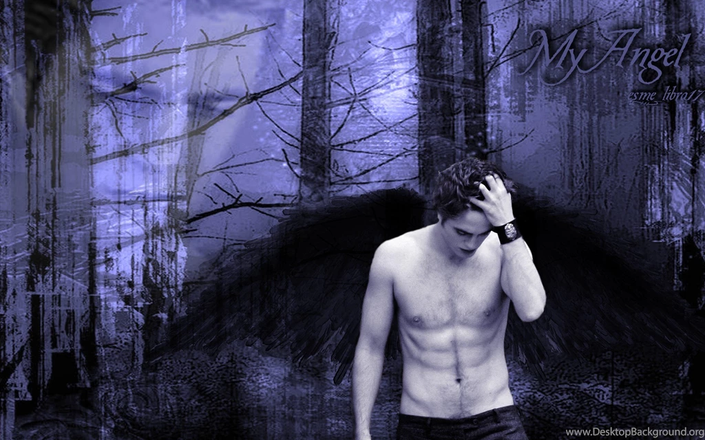 Edward Cullen, Angel, Twilight, Wallpaper, Series, Pozadia ...