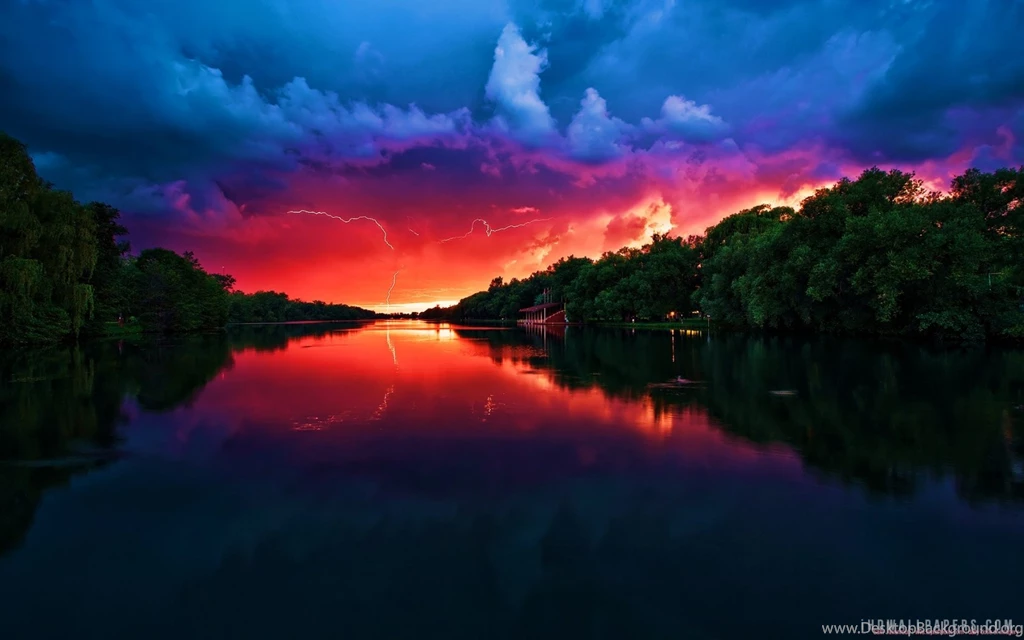 Amazing Twilight Sky HD Wide Wallpapers   1680x1050 Resolution