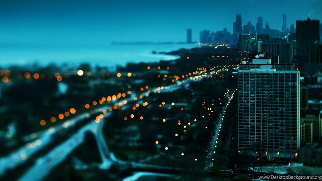 Chicago Lake Shore Drive Bokeh Cityscapes Skyscrapers Wallpapers ...