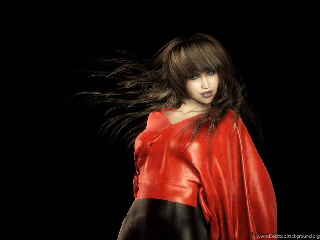 3D Beauty Hot Girls Wallpapers 014, 3D