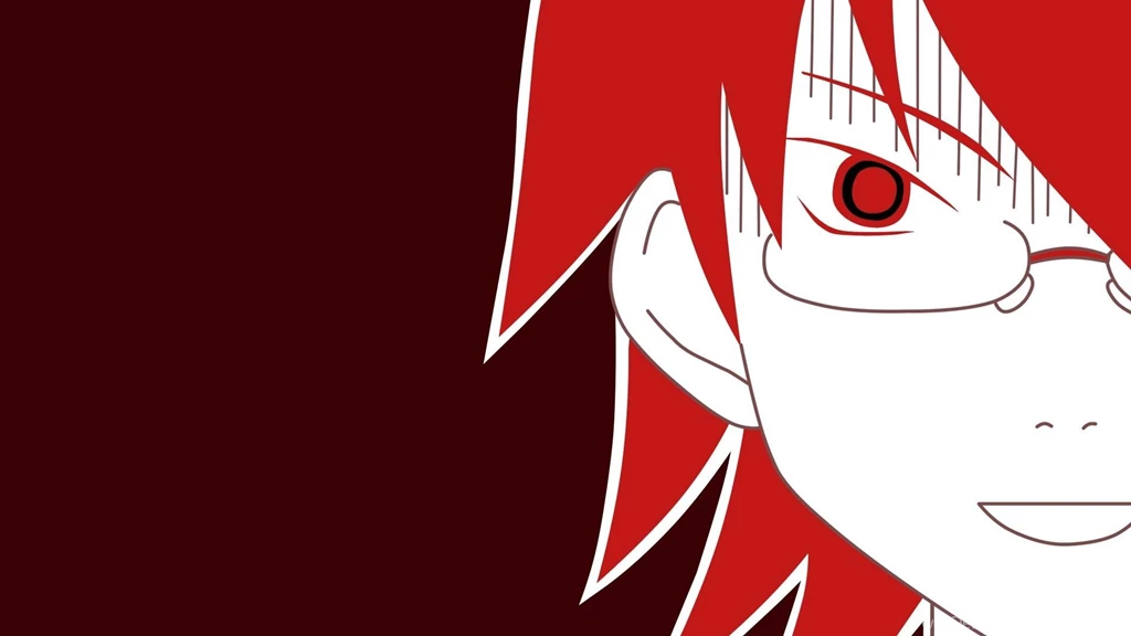 Sayonara Zetsubou Sensei Nozomu Itoshiki Red Colors Hd Wallpapers ...