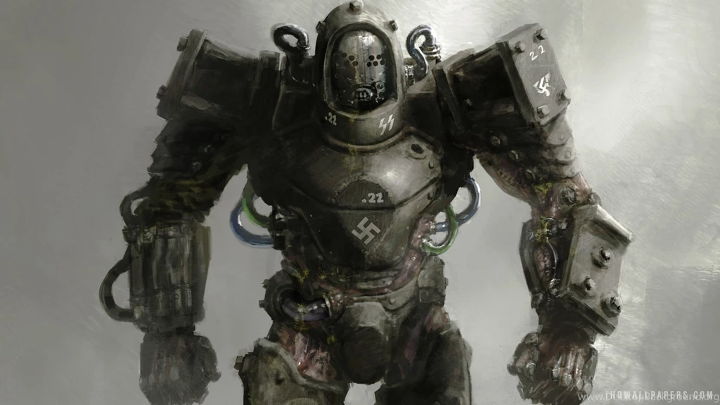 Wolfenstein The New Order Robot HD Wallpapers IHD Wallpapers