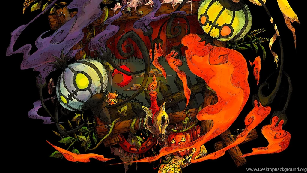 Kingdom Hearts Halloween Wallpapers   WallpaperCafe