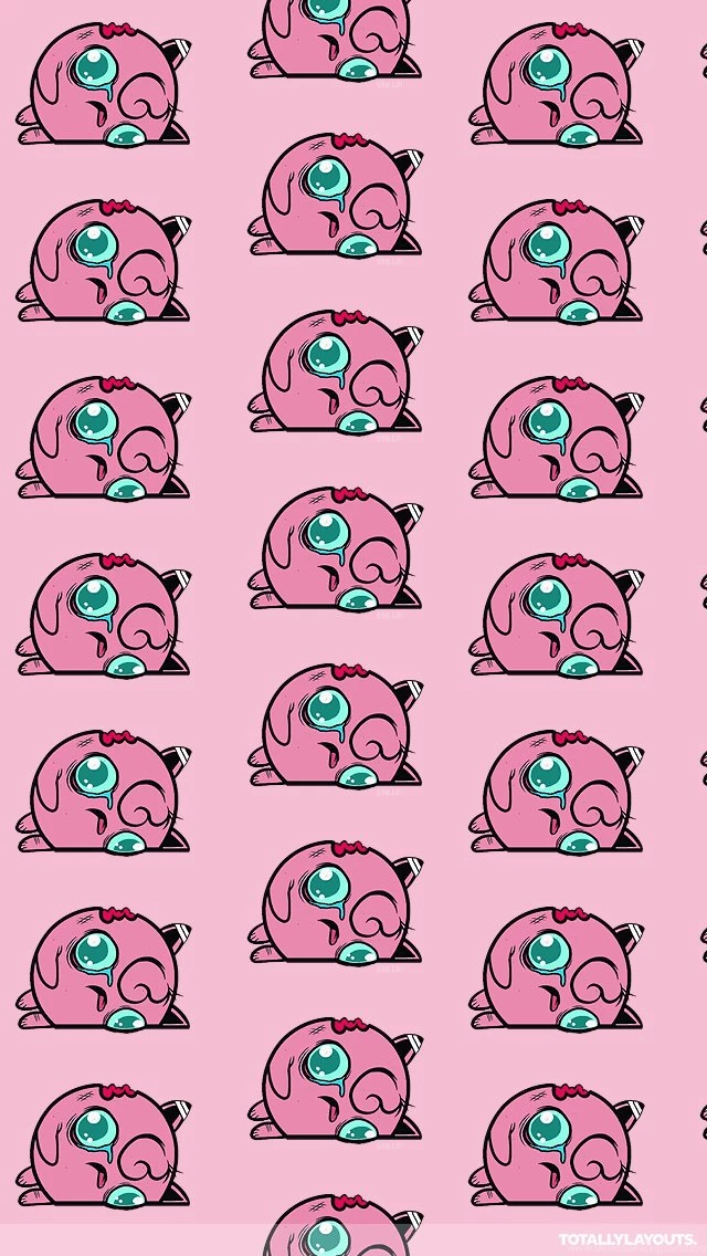 Dead Jigglypuff iPhone Wallpapers Cartoon Wallpapers