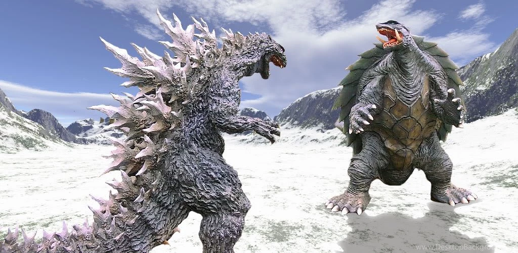 Hulk And Red Hulk Vs Godzilla And Gamera Battles Comic Vine