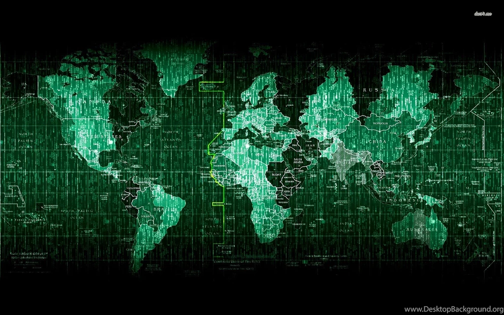 Green World Map, Earth, Digital art, 1920x1200 HD Wallpapers And ...
