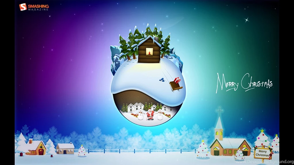 Merry Christmas Wallpapers » WallDevil Best Free HD Desktop And ...