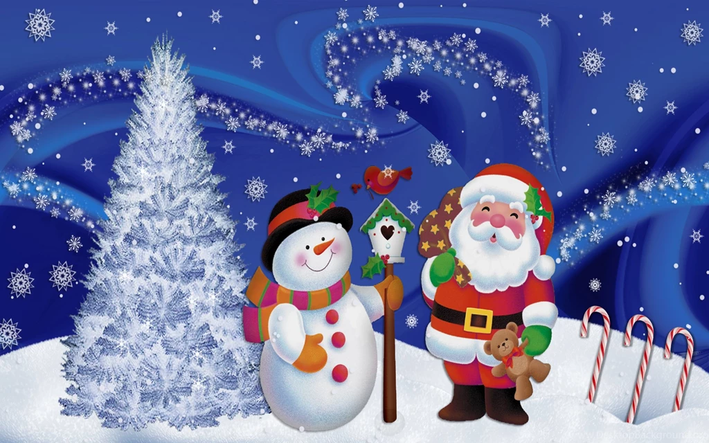 Gorgeous_animated Merry Christmas Wallpapers