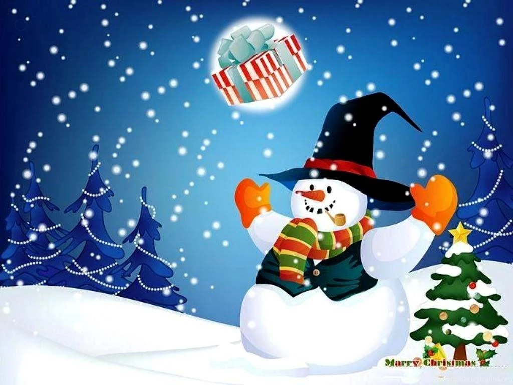 Animated Merry Christmas Wallpapers Best HD Desktop Wallpapers ...