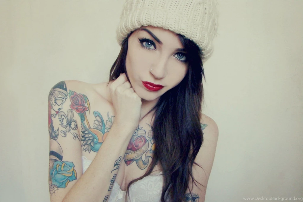Tattoo, Piercing, Women, Model, Karole Katarina Wallpapers HD ...