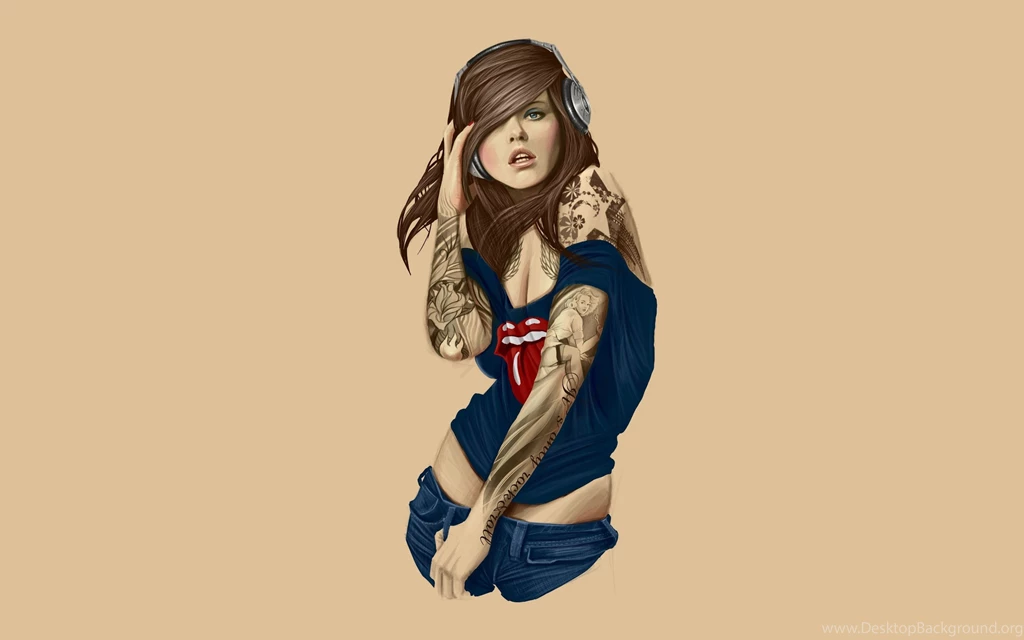 Tattoo Tattoos Art Artwork Girl Girls Women Woman Female Sexy Babe ...