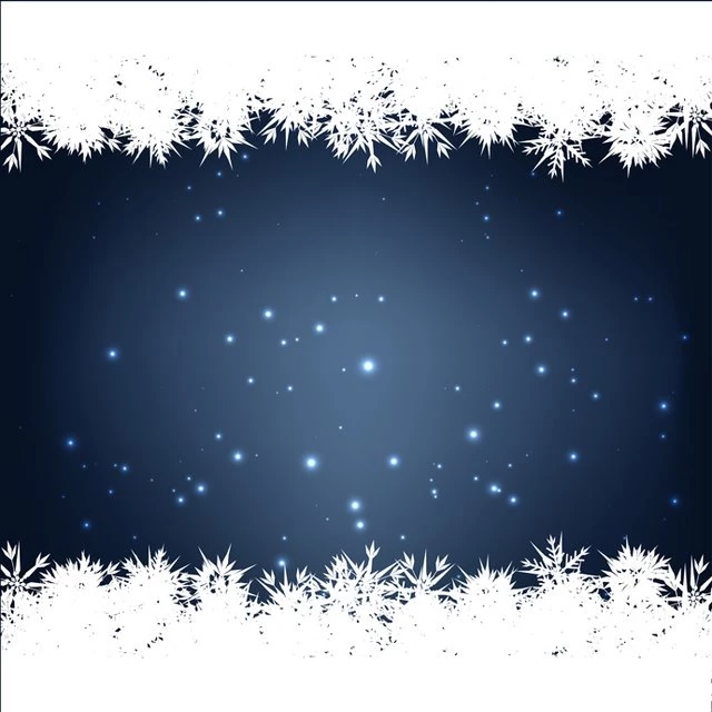 Blue Snow Backgrounds Free Vector