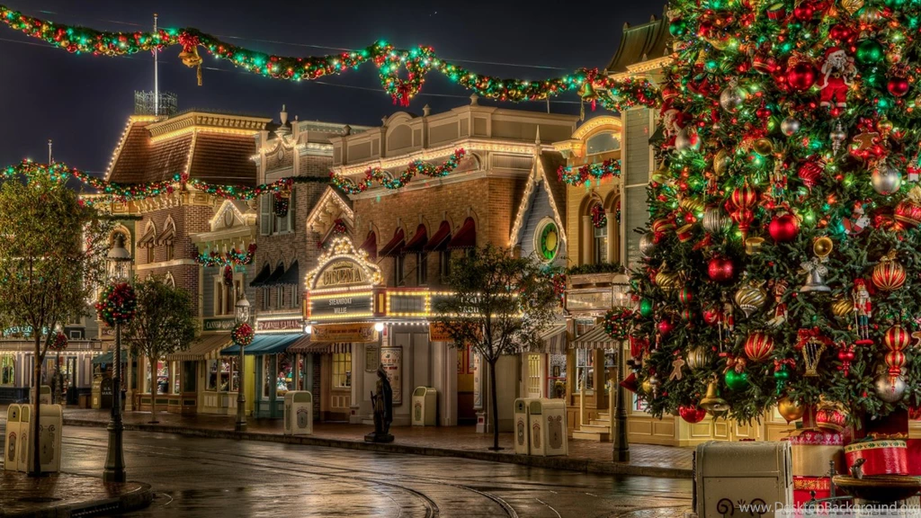 Disneyland Christmas HD Desktop Wallpapers : Widescreen : High ...