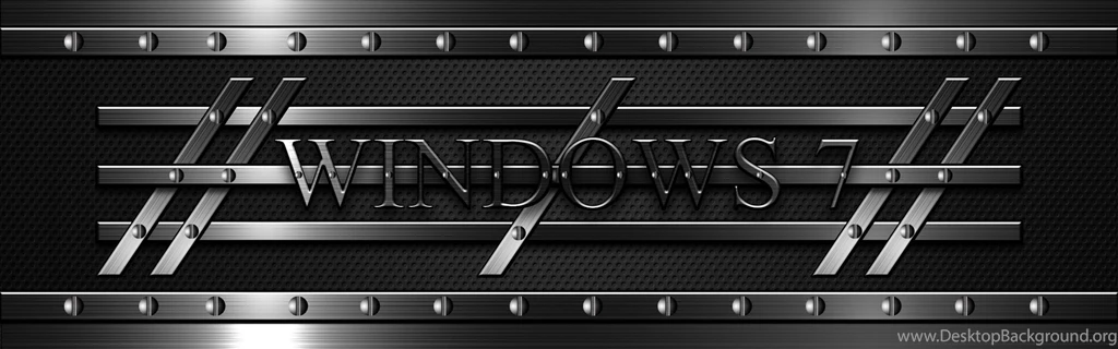 Download Wallpapers 3840x1200 Windows 7, 3d, Background, Black Dual ...
