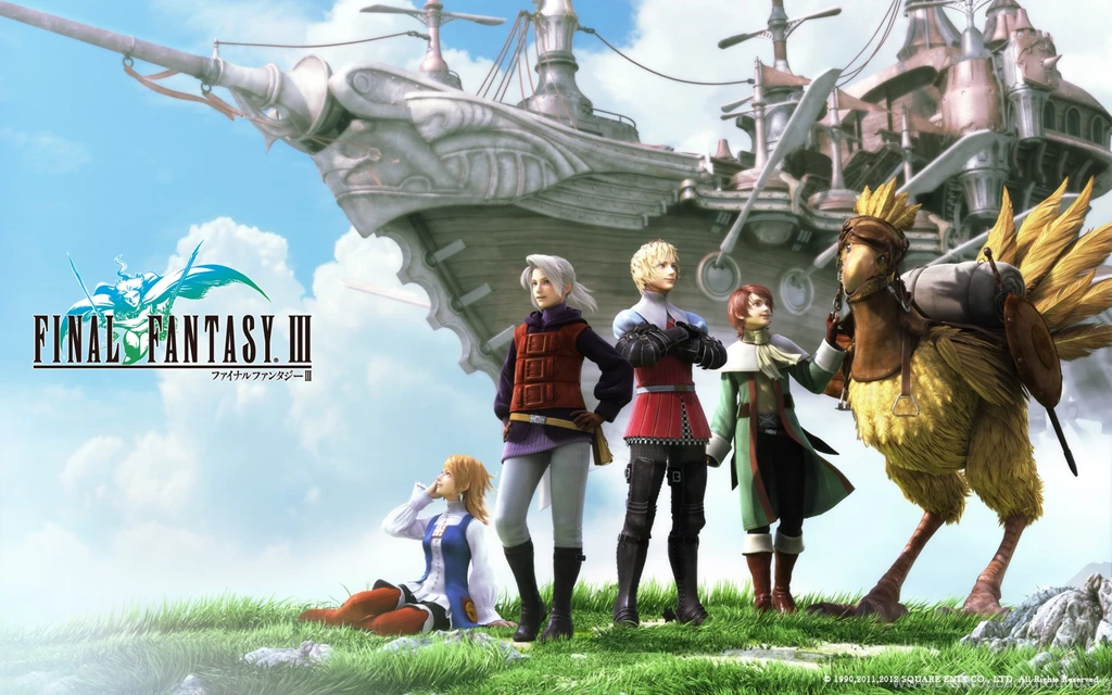 Final Fantasy III Wallpapers Final Fantasy Wiki Wikia