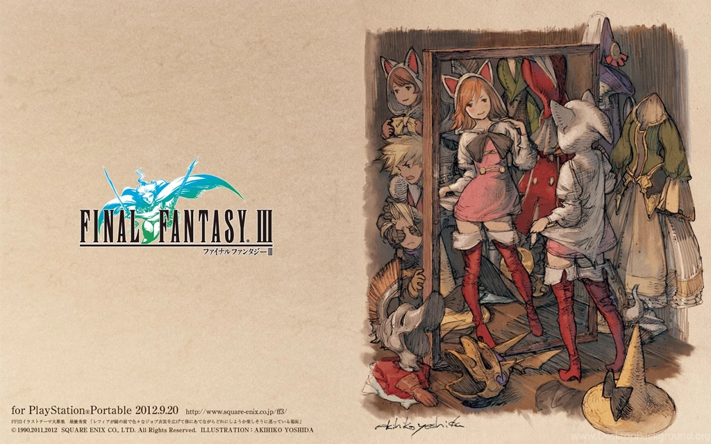 Image FF3 Wallpapers Job Change.jpg Final Fantasy Wiki Wikia