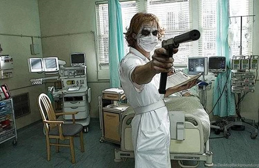 Batman, Pistols, Movies, The Joker, Hospital, Glock, 9mm, Silencer ...