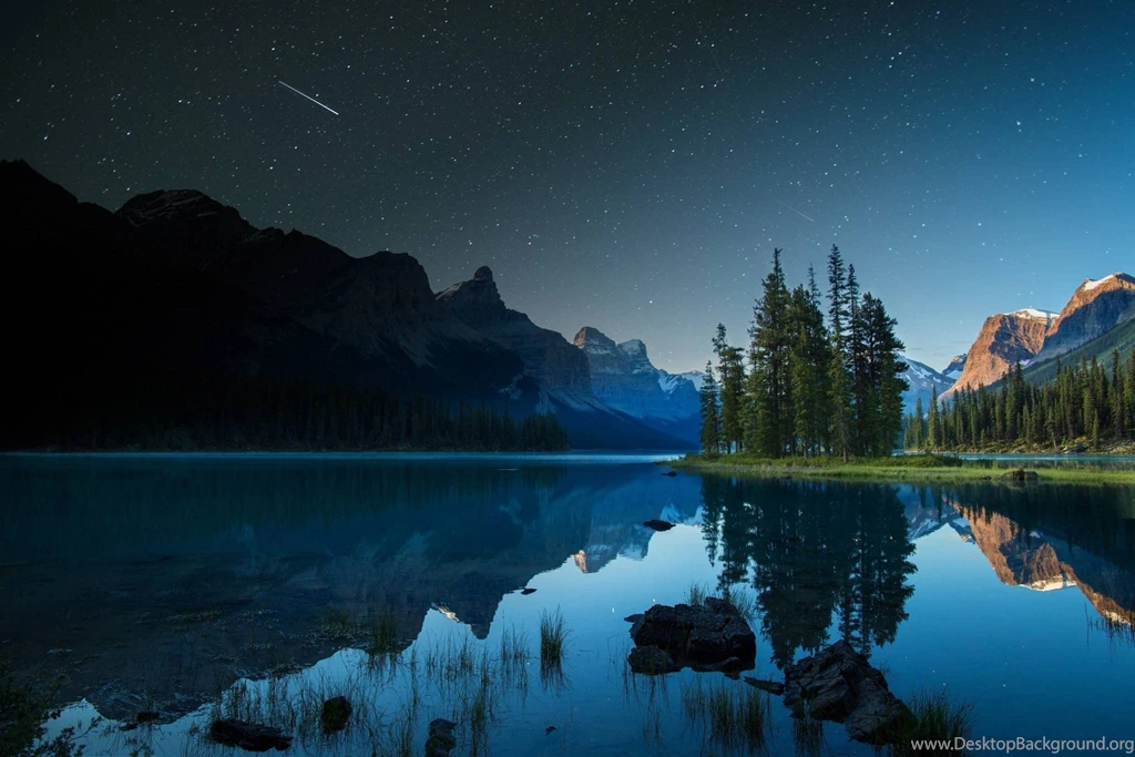 Lakes: Spirit Island Mountain Nature Fun Forest Cool Lake Free ...