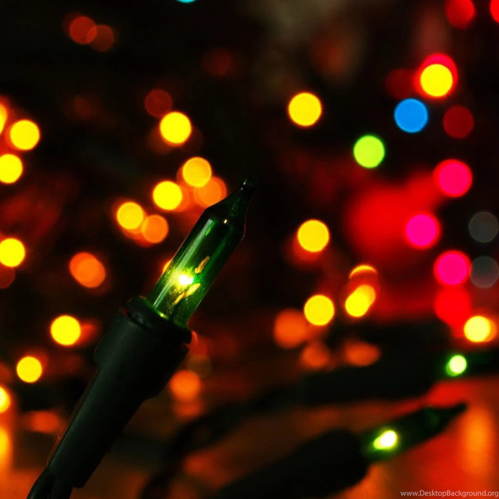 Colorful Lights Bokeh iPad Wallpapers Download