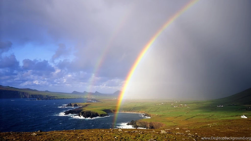 Real Rainbow Free Wallpapers : Nature Wallpapers   Semrawut