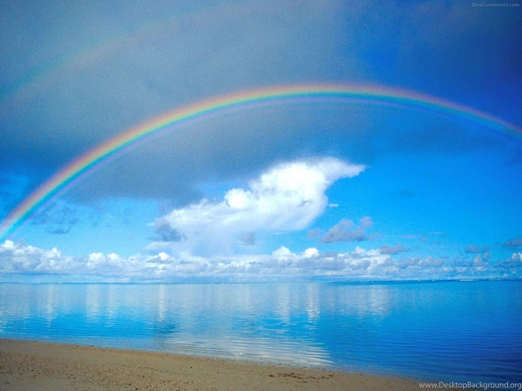 Beach Rainbow Wallpapers
