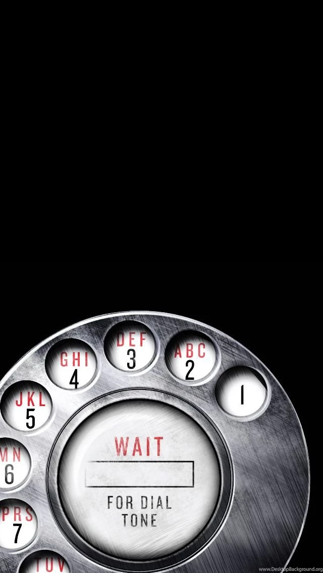 Vintage Retro Rotary Dial Iphone Phone Backgrounds Lock Screen ...