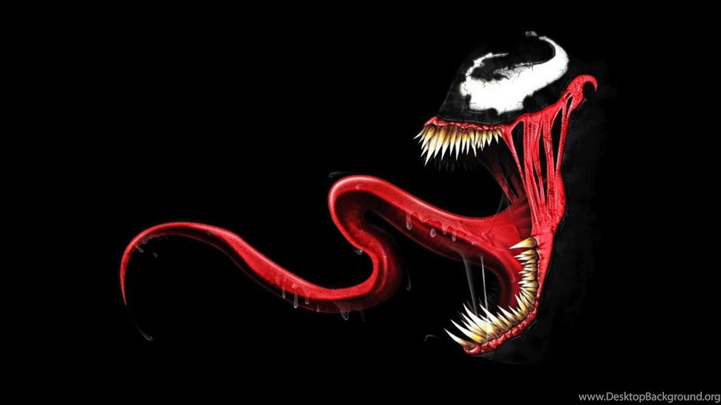 Backgrounds Black Comics Spider Man Symbiote Tongue Venom ...