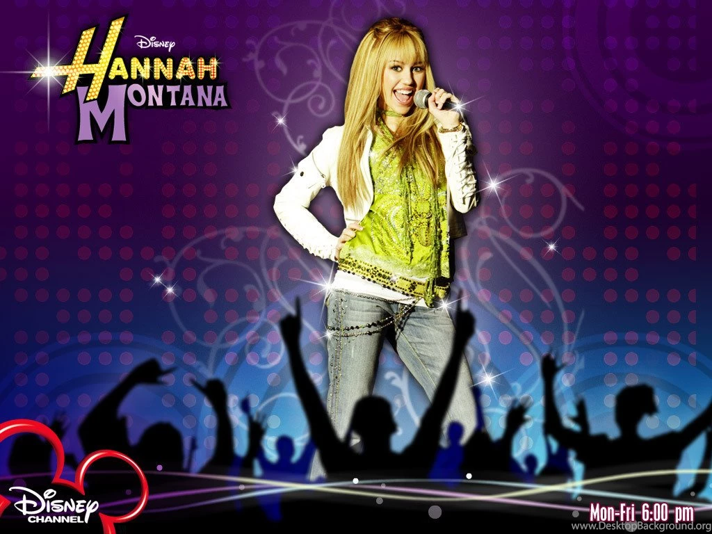 Wallpapers Alphabets Hannah Montana 1024x768