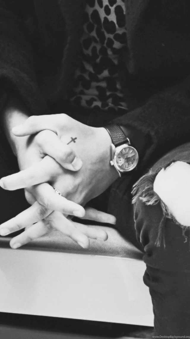 Harry Styles One Direction Black And White Iphone Request British ...