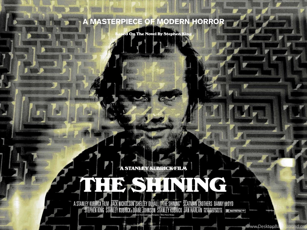 THE SHINING Horror Thriller Dark Movie Film Classic Poster ...